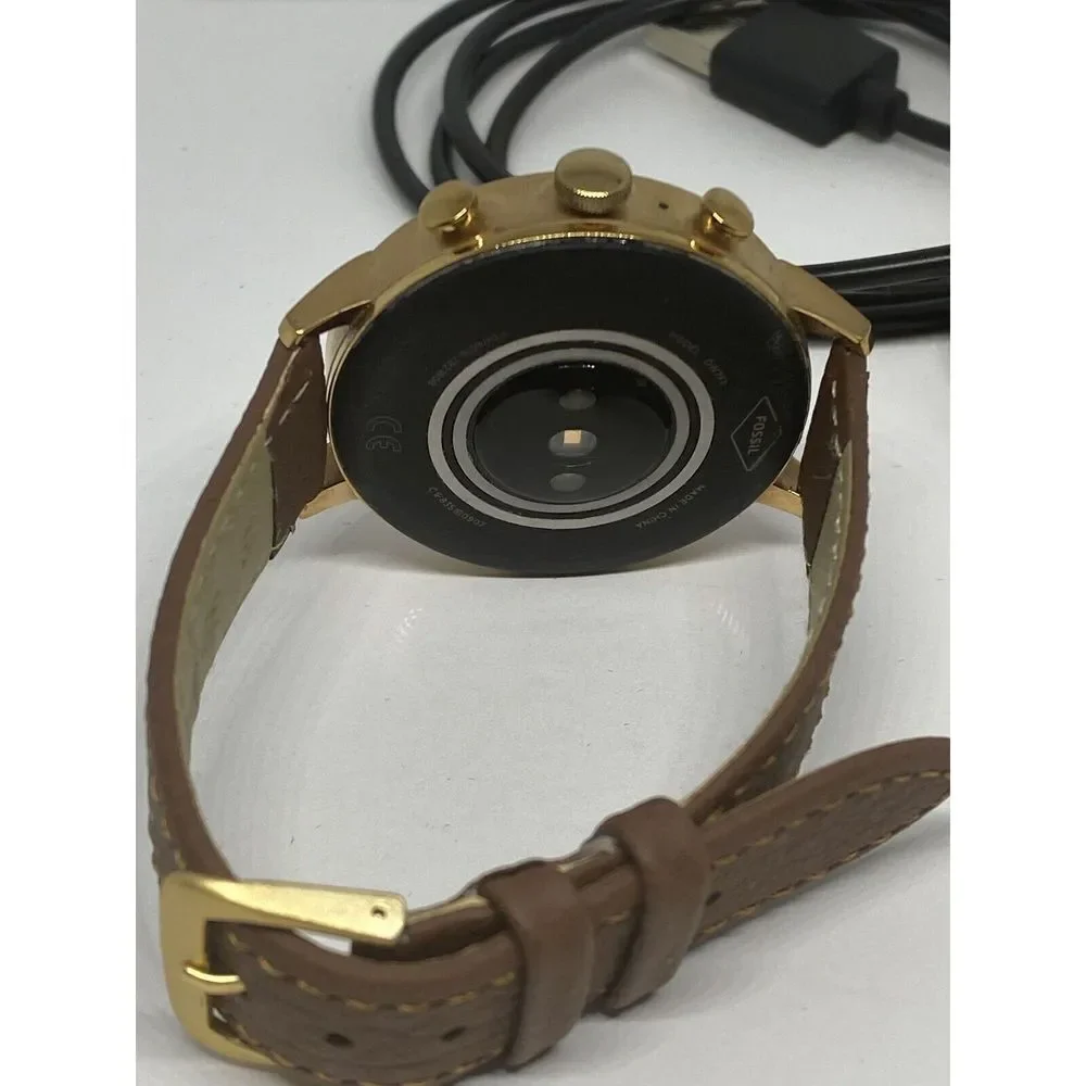 Fossil Gen 4 Authentic Digital Dial Smart Watch Custom Band FTW6015 AB83